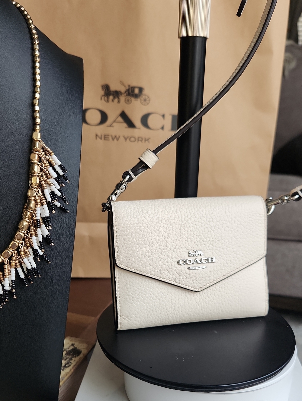 Coach Mini Envelope Wallet With Strap